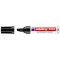 Маркер перманент Edding 500/001, 2-7мм, черный (комплект 3 штуки)