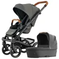 Коляска Mutsy Nio North Grey, 2 в 1, 4 колеса, амортизация, цвет серый