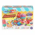 Тесто для лепки MultiArt Лакомка, 6 цветов, с формочками