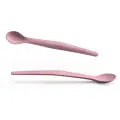 Everyday Baby Детская силиконовая ложка, 2 штуки, розовый