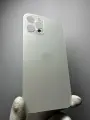 Оригинальная задняя крышка (стекло) IPhone 12 Pro Max - серебристый , с широким вырезом под камеру