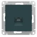 Розетка Systeme Electric AtlasDesign Изумруд компьютерная RJ45, механизм ATN000883
