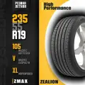 Летние шины 235/55R19 105VXL ZMAX ZEALION