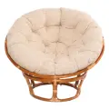 Кресло Papasan VINOTTI 23/01 Цвет: коньяк, подушка рогожка