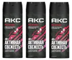 Дезодорант-спрей AXE Ред Феникс Арктическая мята и травы, 3 шт х 150 мл