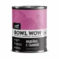 BOWL WOW влажный корм для взрослых собак, с индейкой и тыквой - 340 г x 12 шт