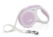 Flexi New Comfort M Tape 5м до 25кг поводок-рулетка ремень, розовый