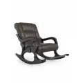Кресло-качалка Родос, экокожа венге