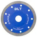 Диск алмазный DLT / ДЛТ №19 по керамограниту, сухой и влажный рез, диаметр 125мм, посадочный 22.23мм, высота сегмента 10мм, рез 1.2мм / расходные материалы и оснастка