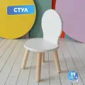 Стульчик детский TODI Классический, Белый 55х30 см