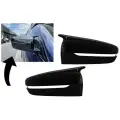 Крышки зеркал BMW G14 G15 G16 G20 G22 G23 G28 G30 G38 G11 G12 2017- черный глянец М стиль