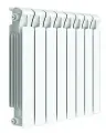 Радиатор биметаллический RIFAR Monolit 500 х 8 секции боковое подключение 3/4 RAL9016
