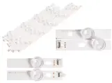 Светодиодная подсветка Rocknparts для телевизоров LG 39LN, AGF78400401, POLA2.0 39 (комплект, 8 шт)