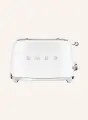 Тостер Smeg TSF01 на 2 ломтика, 950 Вт белый