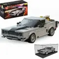 Конструктор Mould King 27035 Dodge Charger Мышечный автомобиль, 355 деталей, серии Спид Чемпионс, серый