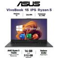 15.6 Ноутбук ASUS VivoBook Go 15, IPS, AMD Ryzen 5 7520U, RAM 16 ГБ LPDDR5, SSD 512 ГБ, AMD Radeon 610M, Windows 11 Pro + Office 2021 Pro Plus, Русская клавиатура