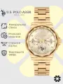 Наручные часы U.S. POLO ASSN., желтое золото