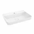 Раковина PLAZA встраиваемая сверху 55 с отверстием под смеситель, белая глянцевая, KERAMA MARAZZI
