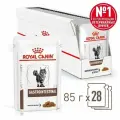 Влажный корм для кошек Royal Canin Gastrointestinal, при проблемах с ЖКТ, 28 шт. х 85 г (кусочки в соусе)
