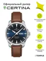 Наручные часы Certina DS Action, серебряный
