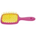 Janeke SUPERBRUSH Щетка для волос 86SP226FY- темно-розовый, желтый 20,3х8,5х3,1 см