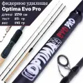 Фидерное удилище для рыбалки Volzhanka Optima Evo Pro 2.7м тест 25+гр