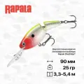 Воблер Rapala Jointed Shad Rap, 90 мм, 25 гр, 3,3-5,4 м, #CLN