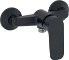 Смеситель для душа Jacob Delafon Oscar E29843-BL черный, матовый, настенный, латунный, однорычажный, без лейки, смеситель для ванны с душем