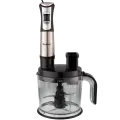 Блендер погружной Bufett JBI 690 кухонный комбайн, 6 в 1, 1500Вт, серебро