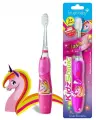 Звуковая электрическая зубная щетка Brush-Baby KidzSonic Единорог от 3 лет