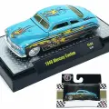 Машинка M2 Machines 1/64 1949 Mercury Custom Blue Die-cast Alloy Car Model Collection Toy Gift