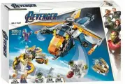 Конструктор Lari 11507 Мстители: Спасение Халка на вертолёте 506 дет