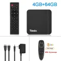 ТВ-приставка Tanix W2, Amlogic S905W2, Android 11, 2/16 ГБ, 4-32/64 ГБ, 2,4 ГГц, Wifi, BT, в ассортименте, 4GB 64GB add G10S, Европейская