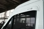 Дефлекторы ветровики боковых окон для а/м Газель Next, Газон Next накладные к-т 2шт. (белый)