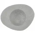Тарелка для пасты Kutahya Galaxy, 29x6,5 см, фарфоровая, светло-серая