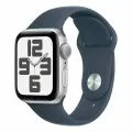 Умные часы Apple Watch Series SE Gen 2 2023 40 мм Aluminium Case GPS, Silver/Storm Blue Sport Band SM