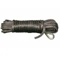 Синтетический трос для лебедки Super Rope 10 мм 25 метров, 8000 кг, серый