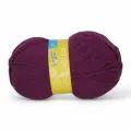 Пряжа Московская шерстопрядильная фабрика Ольга ПШ (МШФ), т. орхид_NEW - 11407, 50% шерсть, 50% акрил, 5 мотков, 100 г, 392 м.