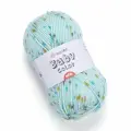 Пряжа BABY COLOR (YarnArt), мята с крапинкой - 209, 100% акрил, 5 мотков, 50 г, 150 м.