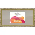 Рамка 30x50 фоторамка, для постера и фото, со стеклом и задником