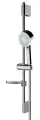 Душевая система Bossini DE60222.030 Kira Душевой гарнитур: ручной душ, душевая штанга, мыльница, шланг Cromolux, хром