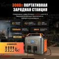 Портативная зарядная станция 300 Вт 72000 mAh NIKASS с розеткой