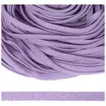 Шнур плоский х/б 15мм турецкое плетение цв.026 сирень уп.50 м