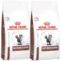 Сухой корм ROYAL CANIN GASTROINTESTINAL для взрослых кошек при заболеваниях желудочно-кишечного тракта (2 + 2 кг)