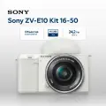 Беззеркальный фотоаппарат Sony ZV-E10 Kit + 16-50mm II, белый