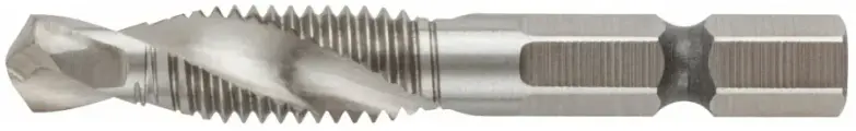 Сверло-Метчик комбинированное метрическое, быстрорежущая (HSS) сталь Р6М5, М8х1,25 мм, 24/58 мм