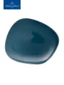 Тарелка плоская обеденная 28x24x3 см, Organic Turquoise, like. by Villeroy & Boch, Премиум-Фарфор