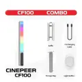 Светодиодный светильник ZHIYUN CINEPEER CF100 100 Вт RGB Light Stick 2700K-6500K, CF100 Combo