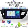 Магнитола на Toyota Corolla E170/E180 (2013-2016), 4/64 GB, Android 13, Bluetooth, WiFi, CarPlay, Android Auto, GPS, 8 ядер процессор + переходная рамка