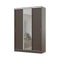 Шкаф-купе «Альянс 1,5» 1500 мм с зеркалом, венге (1500х610х2200)